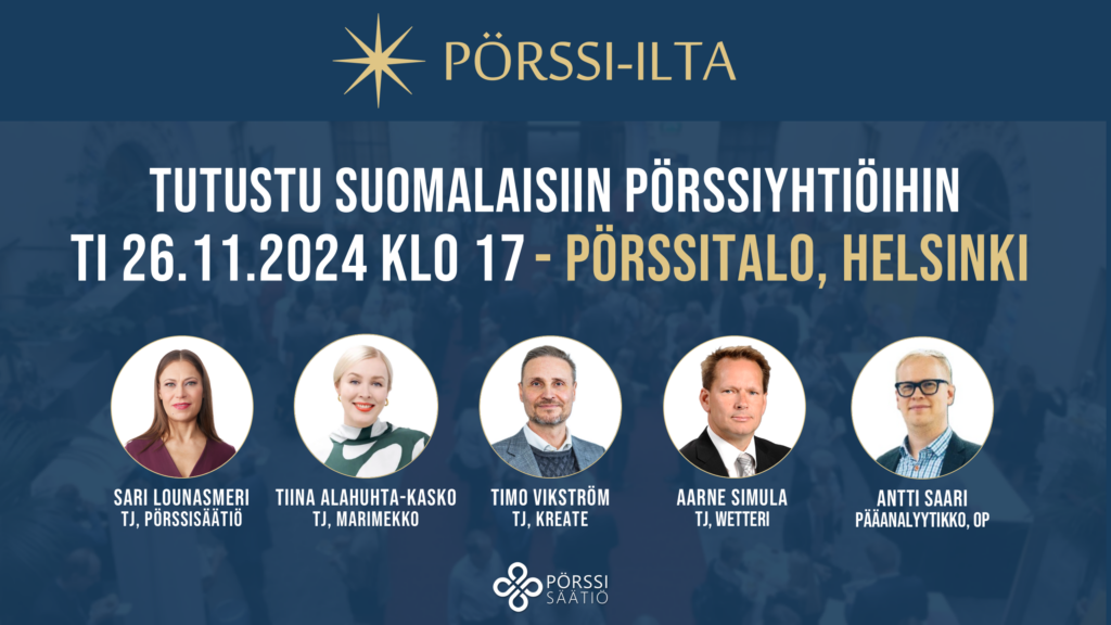 Pörssi ilta 26.11. vaaka