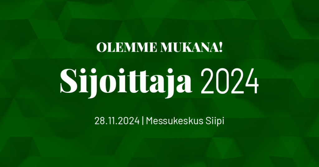 Sijoittaja 2024 olemme mukana Some 1200x628