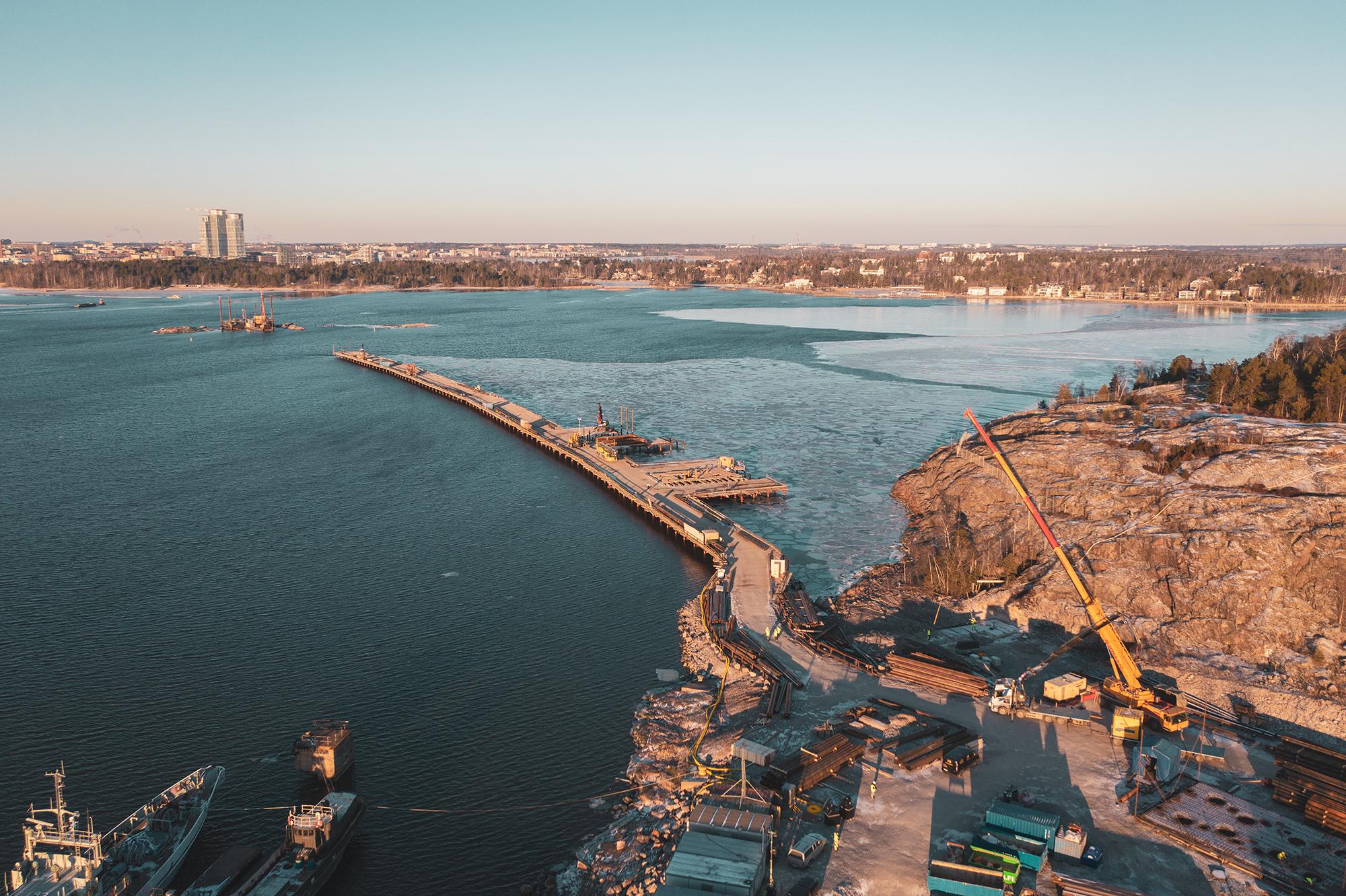 Ainutlaatuisessa Kruunusillat-hankkeessa rakennetaan Suomen pisin ja  korkein silta Helsinkiin - Kreate