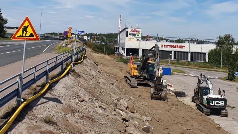 Kreate uusii Kirkkonummentien ylikulkusillan Kirkkonummen kunnan historian suurimmassa siltaurakassa.
