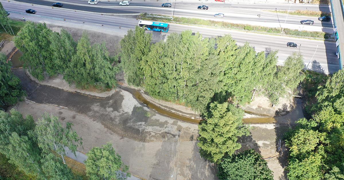 Kreate toteuttaa Mustapuron tulva-alueen parantamisen Helsingissä.