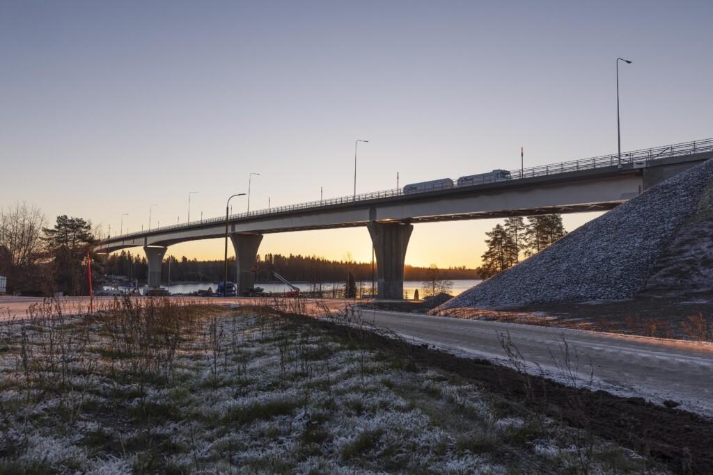 Jännevirran silta Siilinjärvi
