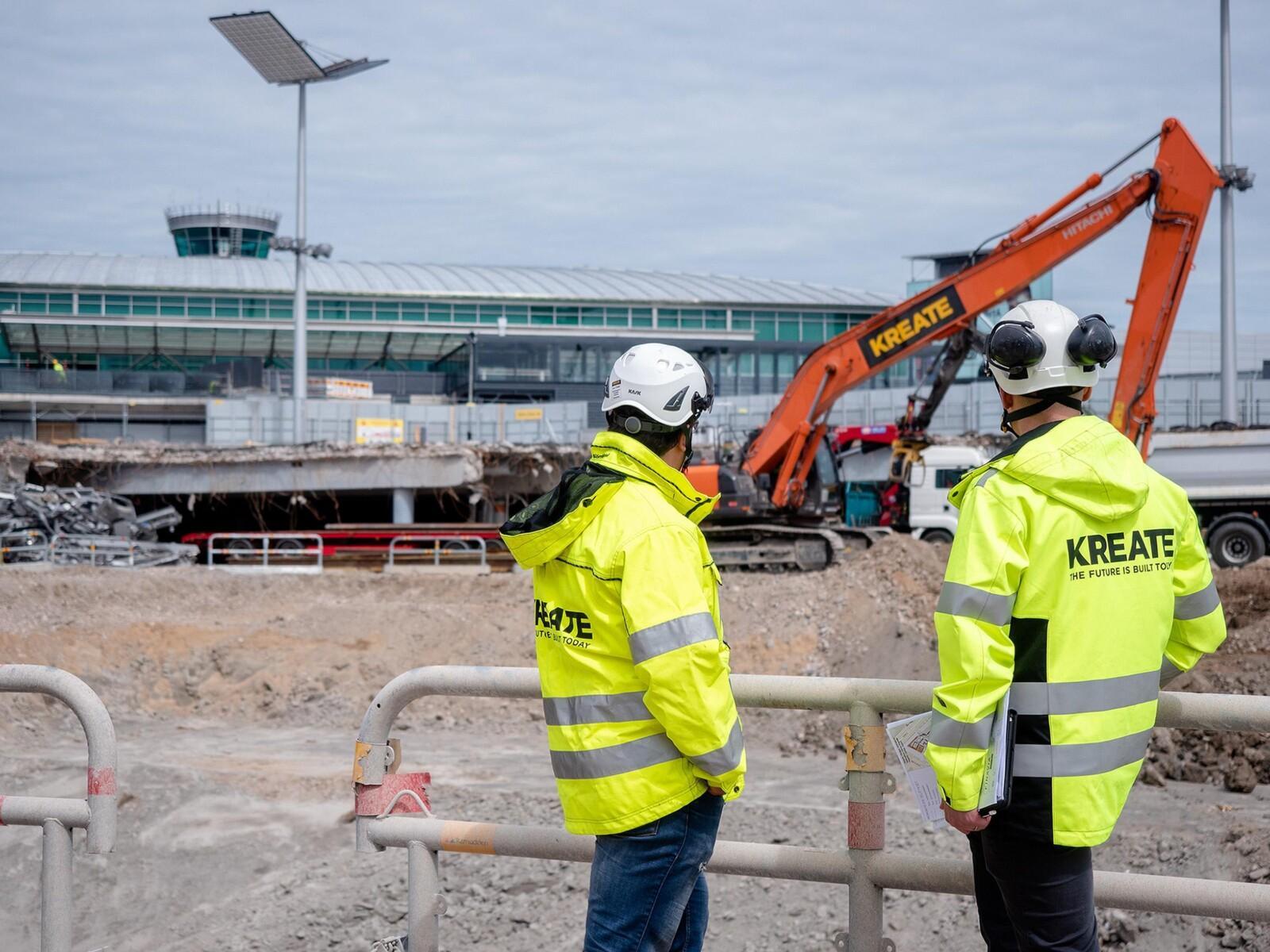 Helsinki-Vantaan lentoasema T2 infrarakentaminen