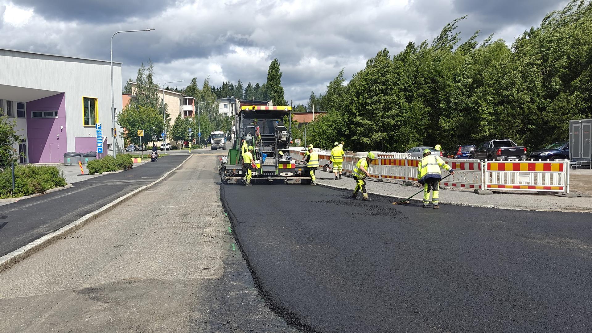 Kreate parantaa Ruskontietä Tampereella.