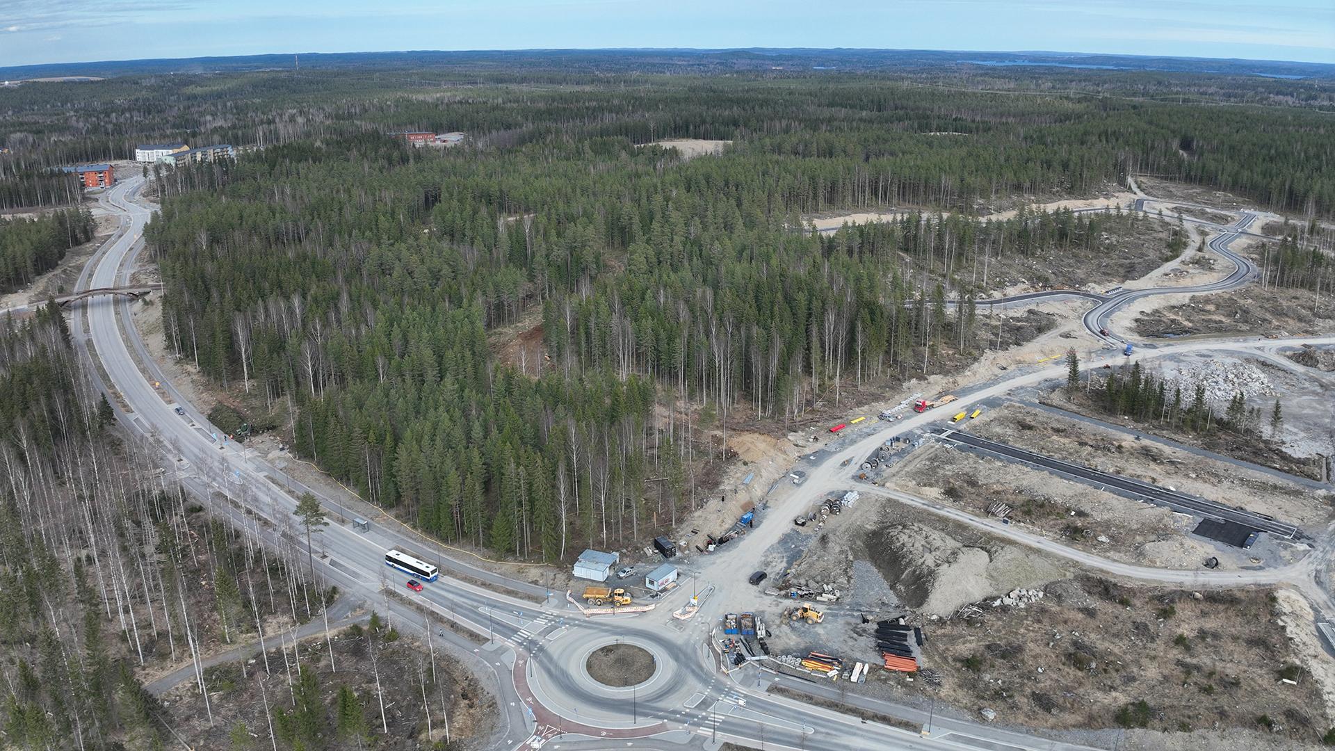 Kreate jatkaa Lamminrahkan rakentamista pohjoisosan vaiheessa 3 Kangasalla.